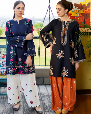 Embroidered Lawn 3pc suit