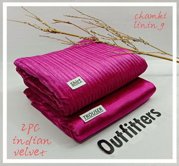 Indan 2-Piece Stone Velvet
