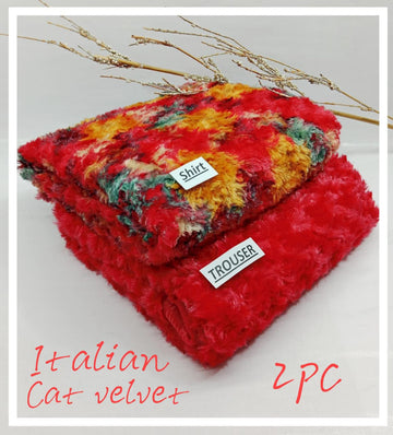 Indan 2-Piece Stone Velvet