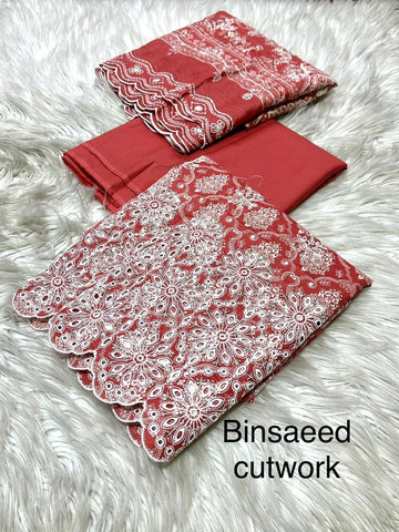 Lawn Chiken Kari 3 Piece Suit