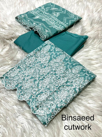 Lawn Chiken Kari 3 Piece Suit