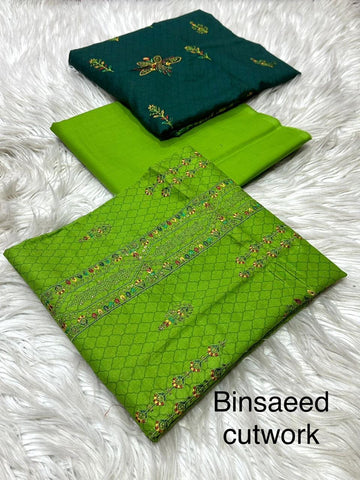 Lawn Chiken Kari 3 Piece Suit