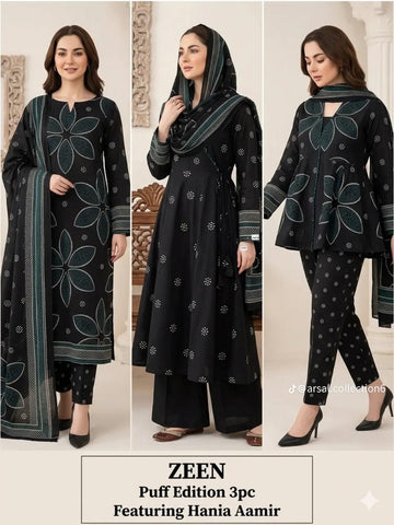 KP-05  Print Lawn 3-Piece Suit