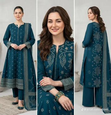 KP-08  Print Lawn 3-Piece Suit