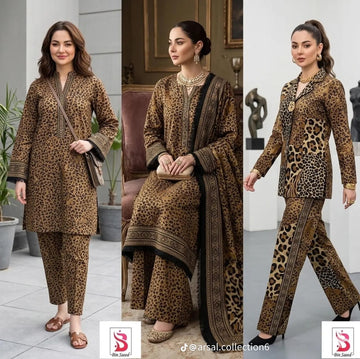 KP-07  Print Lawn 3-Piece Suit