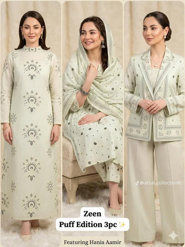 KP-15  Print Lawn 3-Piece Suit