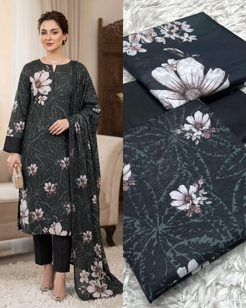 Embroidered Lawn 3-Pc Suit