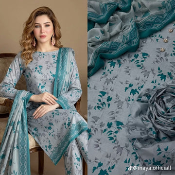 Embroidered Lawn 3-Pc Suit