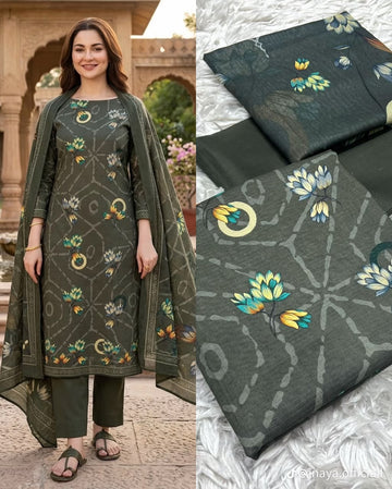 Embroidered Lawn 3-Pc Suit