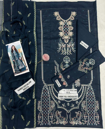 3pc Embroidred Lawn