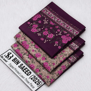 Pure Lawn 3-Pc Suit