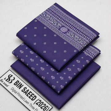 Pure Lawn 3-Pc Suit