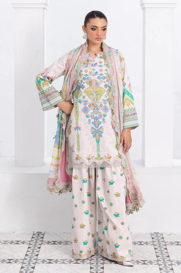 Print Lawn 3pc Suit - L45-