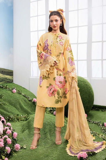 Print Lawn 3pc Suit - L59-