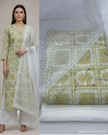 Lawn 3Piece Suit