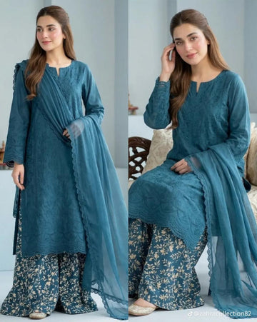 Lawn 3Piece Suit