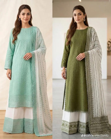 Lawn 3Piece Suit