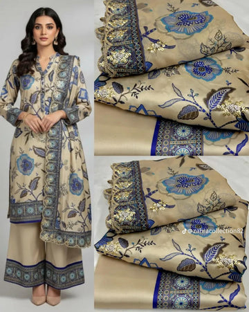 Lawn 3Piece Suit