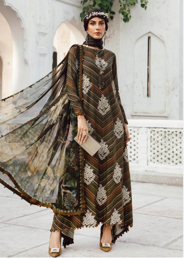 Emb Lawn 3 Piece Suit