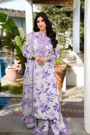 Emb Lawn 3 Piece Suit