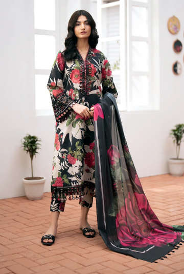 Emb Lawn 3 Piece Suit